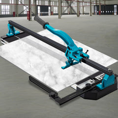 VEVOR Tile Cutter, 48 Inch Manual Tile Cutter, Tile Cutter Tools with Single Rail & Double Brackets, 3/5 in Cap with