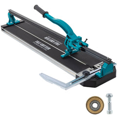 VEVOR Tile Cutter 31 Inch,Manual Tile Cutter Single Rail with Precise Laser Positioning, Alloy Cutter Wheel with