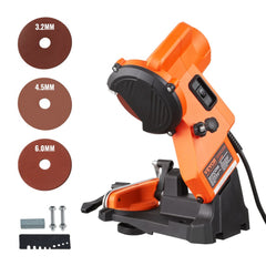 VEVOR Electric Chainsaw Sharpener, 140W Electric Saw Chain Blade Sharpener 5700RPM, Professional Bench Chain Saw