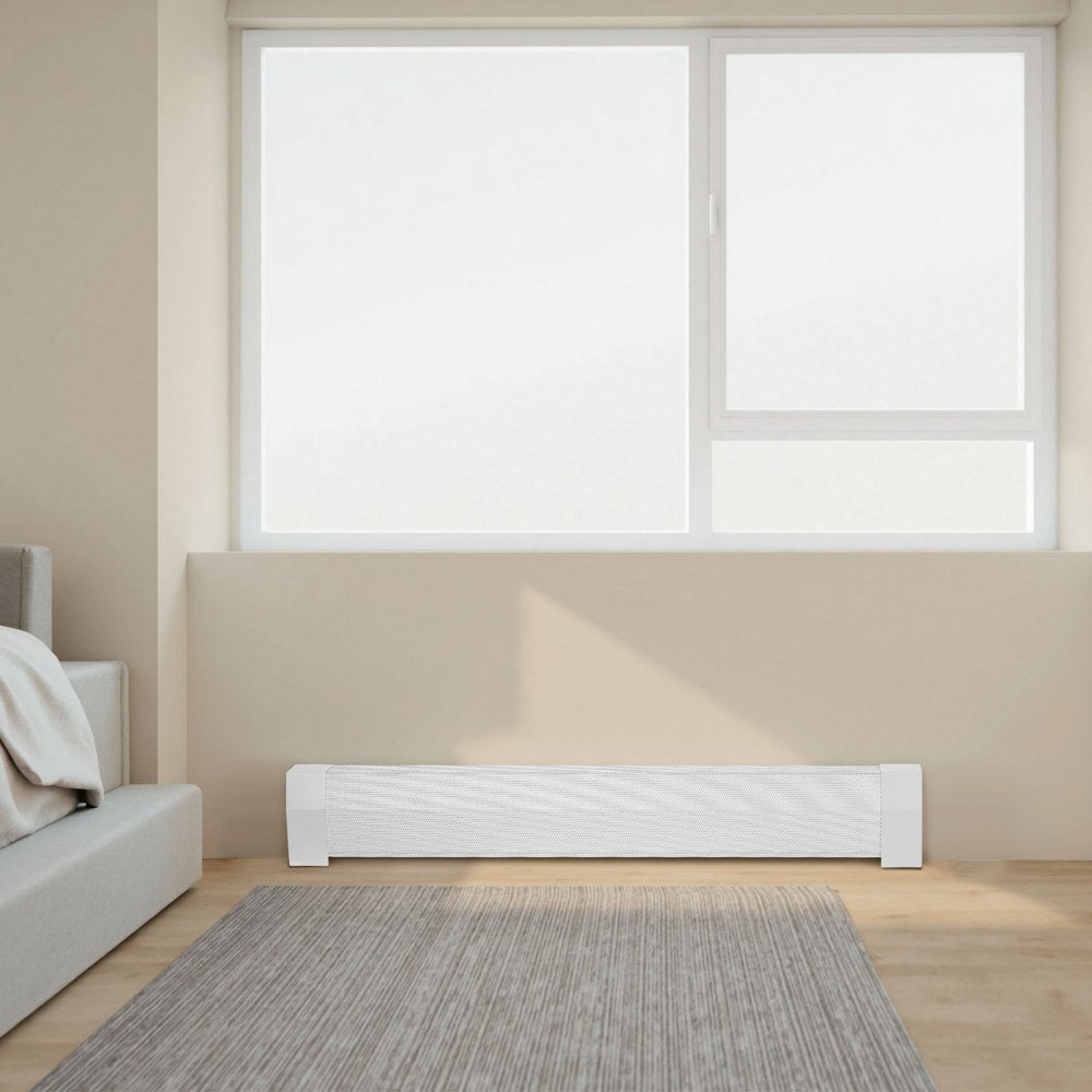 VEVOR Baseboard Heater Covers, Premium Series 4 ft Standard Electric Heating Unit Front Cover for Home Improvement