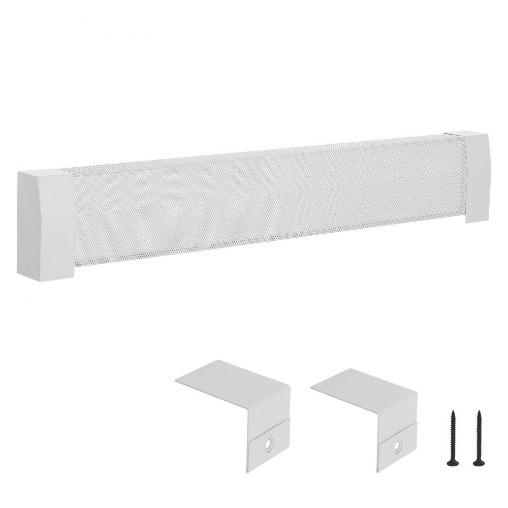 VEVOR Baseboard Heater Covers, Premium Series 4 ft Standard Electric Heating Unit Front Cover for Home Improvement