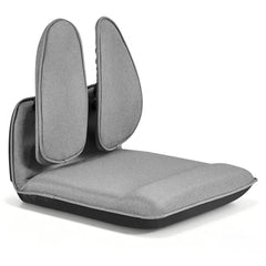 VEVOR Floor Chair, 5 Adjustable Positions Folding Floor Gaming Chair with Ergonomic Back Support, Sturdy Metal Frame