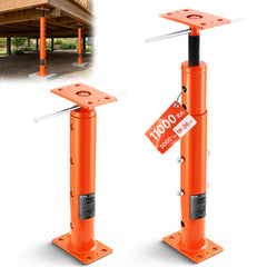 VEVOR House Floor Jack, 19"-36" Height Range, 18000 lbs Max Load Capacity, Adjustable Support Beam Basement Jack Post