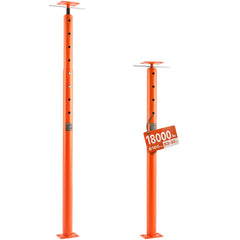 VEVOR House Floor Jack, 53"-93" Height Range, 18000 lbs Max Load Capacity, Adjustable Support Beam Basement Jack Post