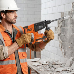 VEVOR Rotary Hammer Drill, 7/8 in SDS-Plus Cordless, 20V Battery Powered Rotary Hammer, Brushless, Including Battery