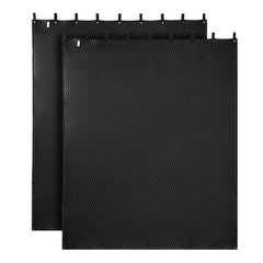 VEVOR 2 Pcs Sound Dampening Blankets, Soundproof Curtains with 96 x 80 in, Soundproof Blanket with Grommets, Studio