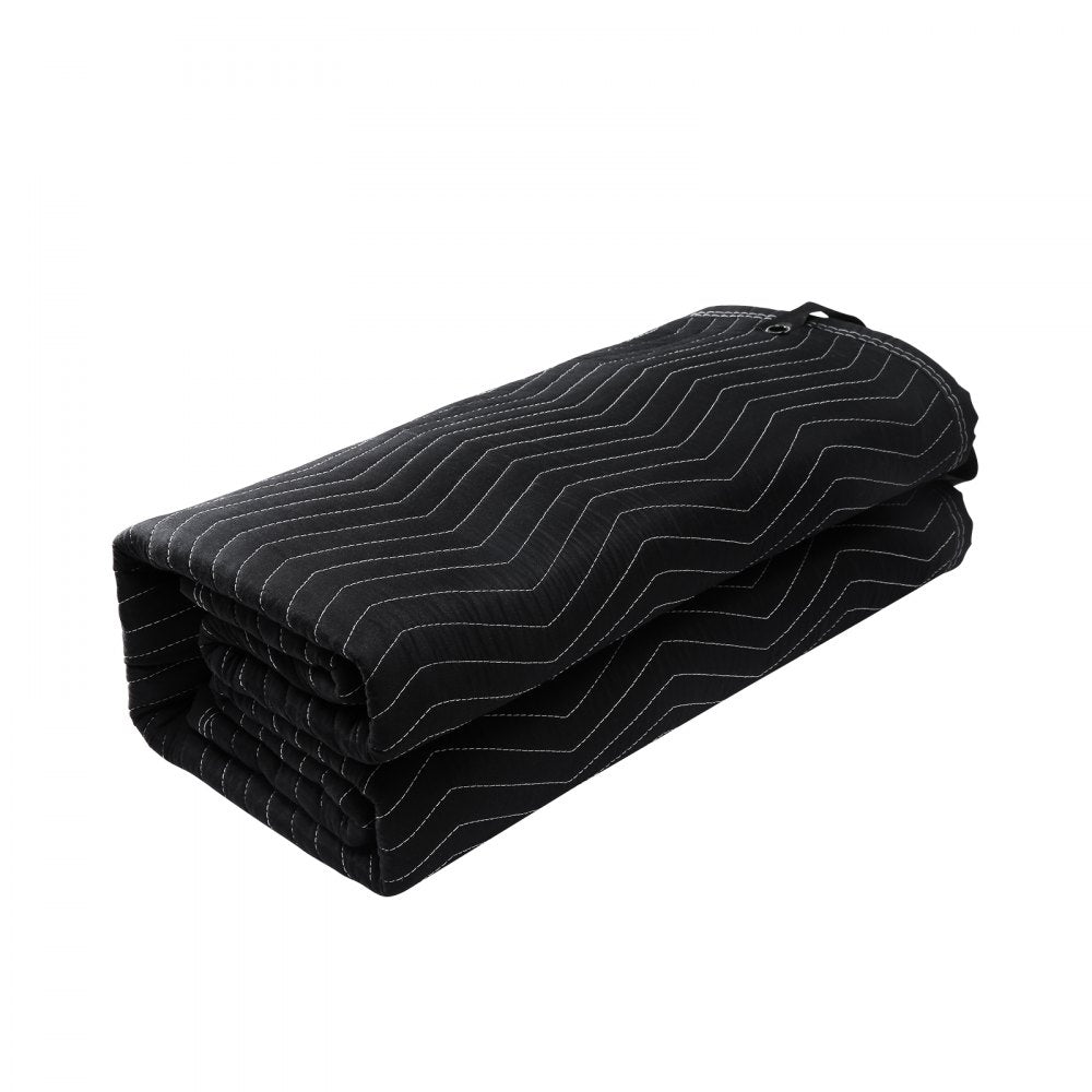 VEVOR Sound Dampening Blanket, 96" x 80", Extra Large Studio Grommeted Soundproof Blanket with Grommets, Light Blocker