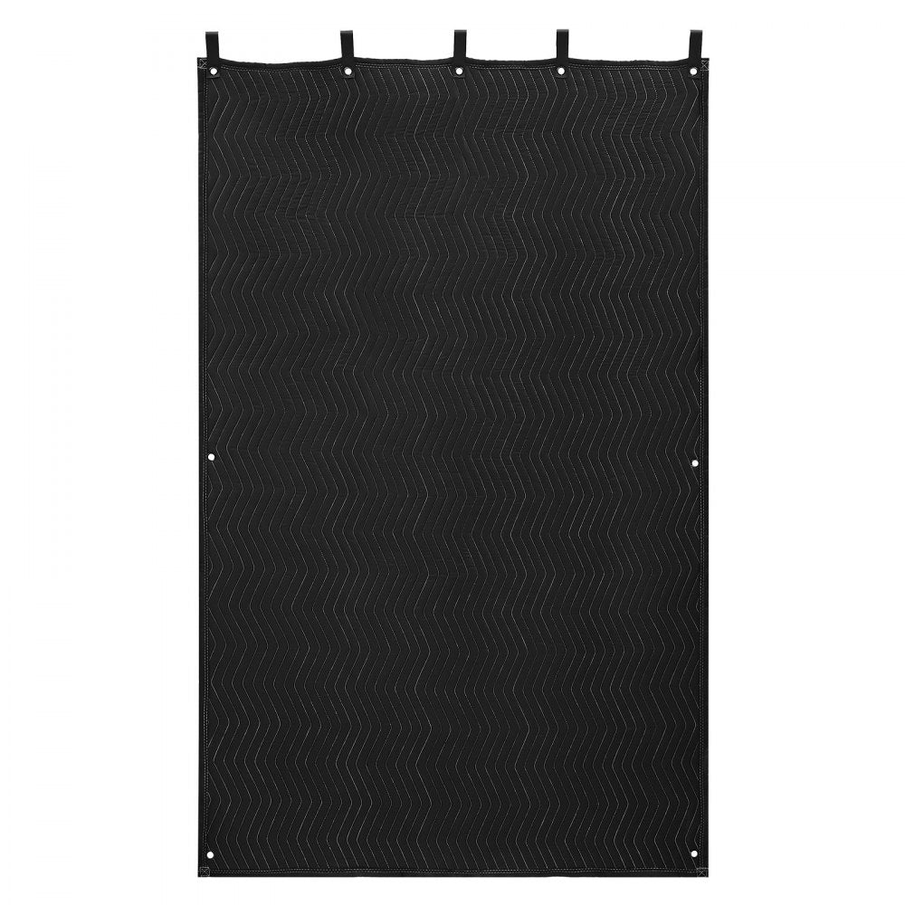 VEVOR Sound Dampening Blankets, Soundproof Curtains with 80 x 48 in, Soundproof Blanket with Grommets, Studio Grommeted
