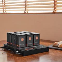 VEVOR Restaurant Pager System, Wireless 400m Long Range Lineup Waiting Queue Signal, Guest Customer Calling Beepers
