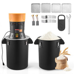 VEVOR Electric Grain Mill Grinder, 600W High Power Commercial Spice Grinder, 14 Gal Pulverizer Powder Machine with