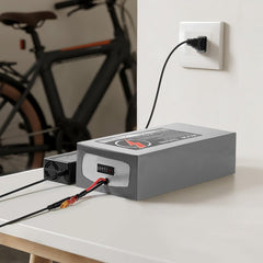VEVOR 48V Electric Scooter Battery, 20Ah, Ebike Lithium Battery Pack with 30A BMS, Charger, T-Plug Expansion Cable