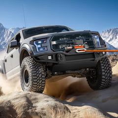 VEVOR Electric Winch, 13500 lbs Load Capacity, 12V DC Truck Winch with Φ3/8 in x 80 ft Synthetic Rope, Wireless & Wired