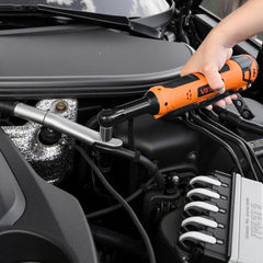 VEVOR Cordless Ratchet Wrench, 3/8 inch Drive, 230 RPM, up to 33 ft-lbs of Torque, Battery Powered Electric Ratchet
