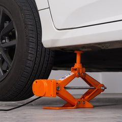 VEVOR Electric Car Jack, 3 Tons /6600 lbs Scissor Jack, 12V Electric Automatic Jack with Double Saddles and Remote