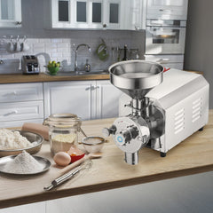 VEVOR Soybean Grinder Commercial Grinding Machine for Spices 2200W Corn Mill Grinder 50 KG/H Stainless Steel Corn