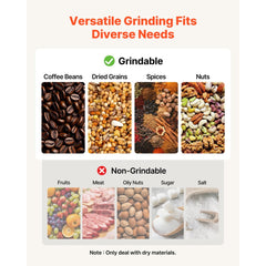 VEVOR 2PCS Grinding Sheets for Electric Grain Mill Grinder, Cast Iron Dry Grinding Discs, Replacement Grinding Plates