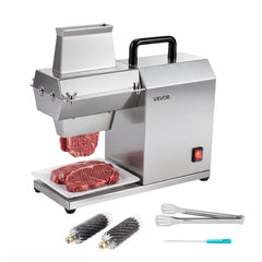 VEVOR Commercial Meat Tenderizer, 450W Electric Beef Machine 265 Lbs/H, for Turkey Chicken Pork, Heavy Duty Stainless