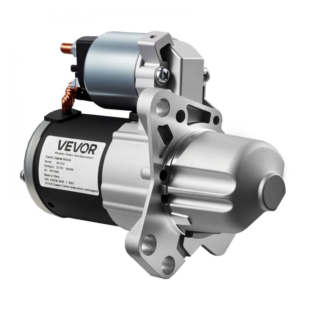 VEVOR Starter 17986, Starter Motor Replacement Compatible with Buick 3.6L V6 06-08, Cadillac SRX 3.0L V6 10-11