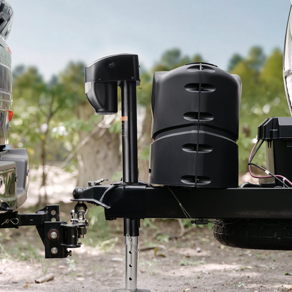 VEVOR Electric Trailer Jack, 5000 lbs, Heavy Duty RV Electric Power Tongue Jack with 2 Way Connector, Remote Control