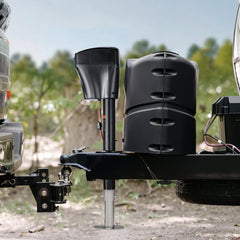 VEVOR Electric Trailer Jack, 5000 lbs, Heavy Duty RV Electric Power Tongue Jack with 2 Way Connector, Manual Crank