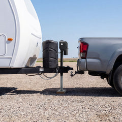 VEVOR Electric Trailer Jack, 7500 lbs Capacity, Electric Power Tongue Jack with Waterproof Protective Cover & LED Light