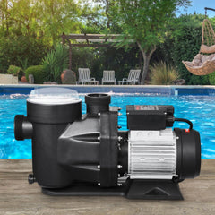 VEVOR Above Ground Pool Pump, 3 HP, 149 GPM Max Flow Single Speed Swimming Pool Pump, 220V 3450 RPM 42 ft Max Head Lift