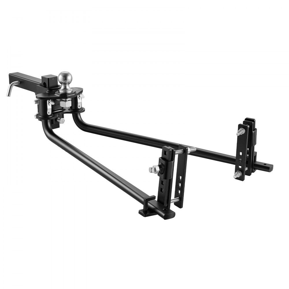 VEVOR Weight Distribution Hitch, 6000 lbs Max. Towing with Sway Control, Weight Distributing Hitches Kit for Trailers &