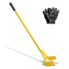 VEVOR Pallet Buster Tool, 41 Inch Carbon Steel Handle Wrecking Pry Bar, 2000 lbs Weight Capacity, Heavy Duty Deck Board
