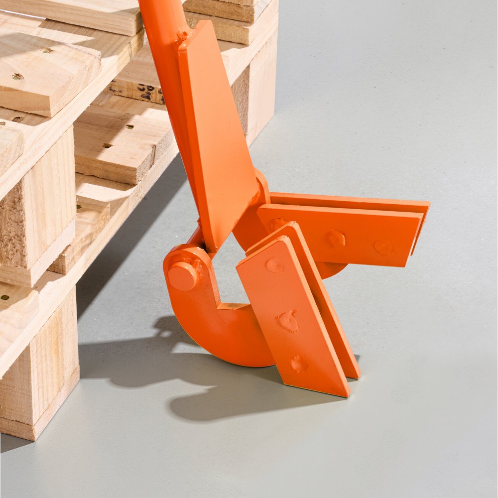 VEVOR Pallet Buster Tool, 40 Inch Carbon Steel Handle Wrecking Pry Bar, 2000 lbs Weight Capacity, Heavy Duty Deck Board