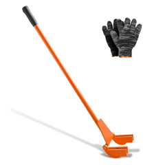 VEVOR Pallet Buster Tool, 40 Inch Carbon Steel Handle Wrecking Pry Bar, 2000 lbs Weight Capacity, Heavy Duty Deck Board