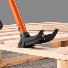 VEVOR Pallet Buster Tool, 44 Inch Carbon Steel Handle Wrecking Pry Bar, 2000 lbs Weight Capacity, Heavy Duty Deck Board