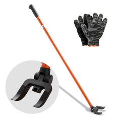 VEVOR Pallet Buster Tool, 44 Inch Carbon Steel Handle Wrecking Pry Bar, 2000 lbs Weight Capacity, Heavy Duty Deck Board