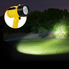 VEVOR Rechargeable Spotlight Flashlight, 1000,000 Lumens, IP67 Waterproof Handheld LED Spot Light, Super Bright