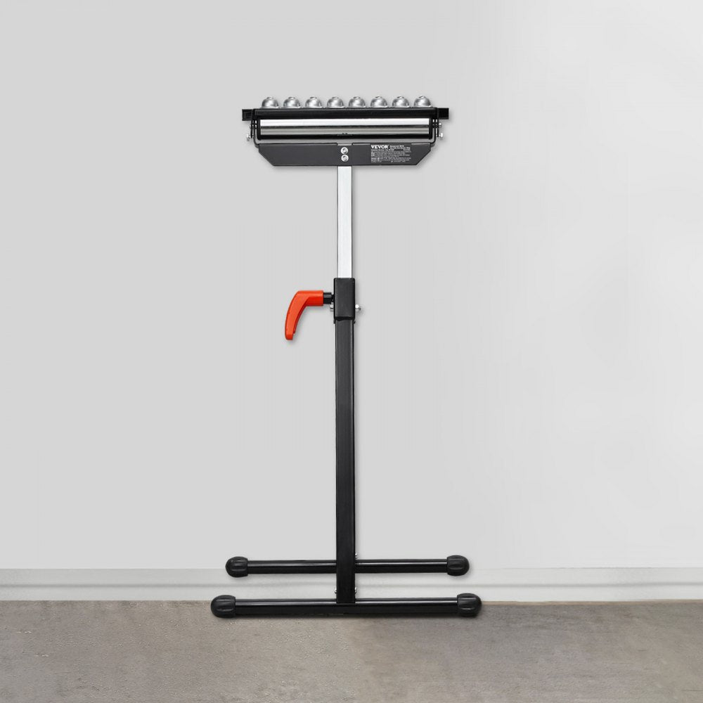 VEVOR Roller Stand, 300 lb Load Capacity, 26.8-42.5 in Adjustable Height, Folding Heavy Duty with 11.5 inch Polished