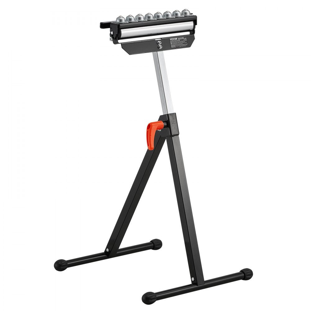 VEVOR Roller Stand, 300 lb Load Capacity, 26.8-42.5 in Adjustable Height, Folding Heavy Duty with 11.5 inch Polished