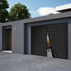 VEVOR Garage Door Screen for Winter, 10x8FT, Garage Door Insulation Kit, Magnetic Thermal Insulated Door Curtain with