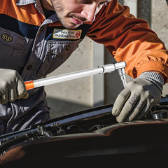 VEVOR Adjustable Click Torque Wrench, 1/2 Inch Drive, 20-160 lbf-ft/27.1-216.8 N.m, Dual-direction and Dual Range