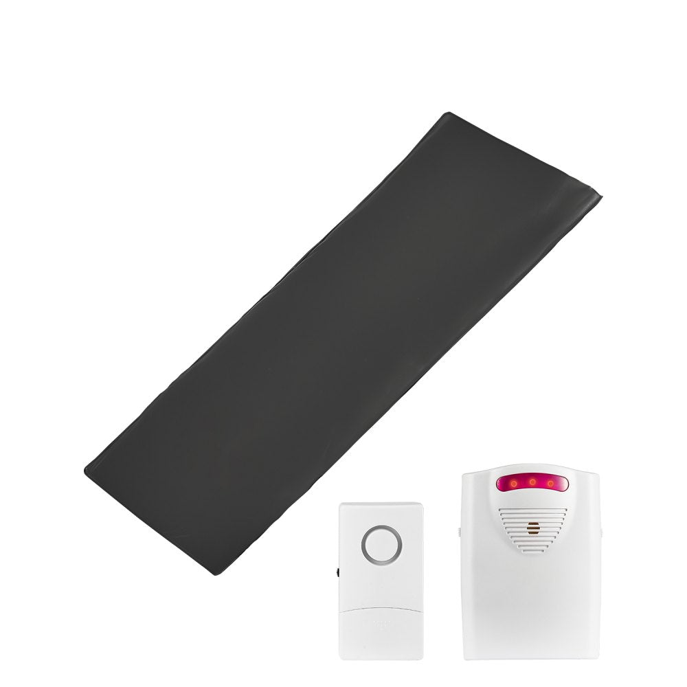VEVOR Bed Alarm System for Elderly Adults, 14 x 30-inch Wireless Bed Sensor Pad with Pager, Safety Bed Alarms and Fall