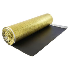 VEVOR Floor Underlayment 200 sq. ft/Roll, 3-in-1 3 mm Thick Flooring Padding with Tape & Vapor Barrier, Heavy Duty EPE