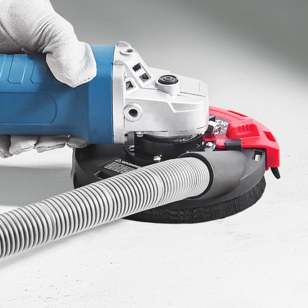 VEVOR Grinding Dust Shroud for Angle Grinder, Universal 4-5 in, Surface Grinder Dust Shroud with 6 Clamping Washers