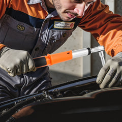 VEVOR Digital Torque Wrench, 3/8 Inch Drive, 0-99.57 lbf-ft / 0-135 N.m, 72-Tooth, ±2% High Accuracy Electronic Torque