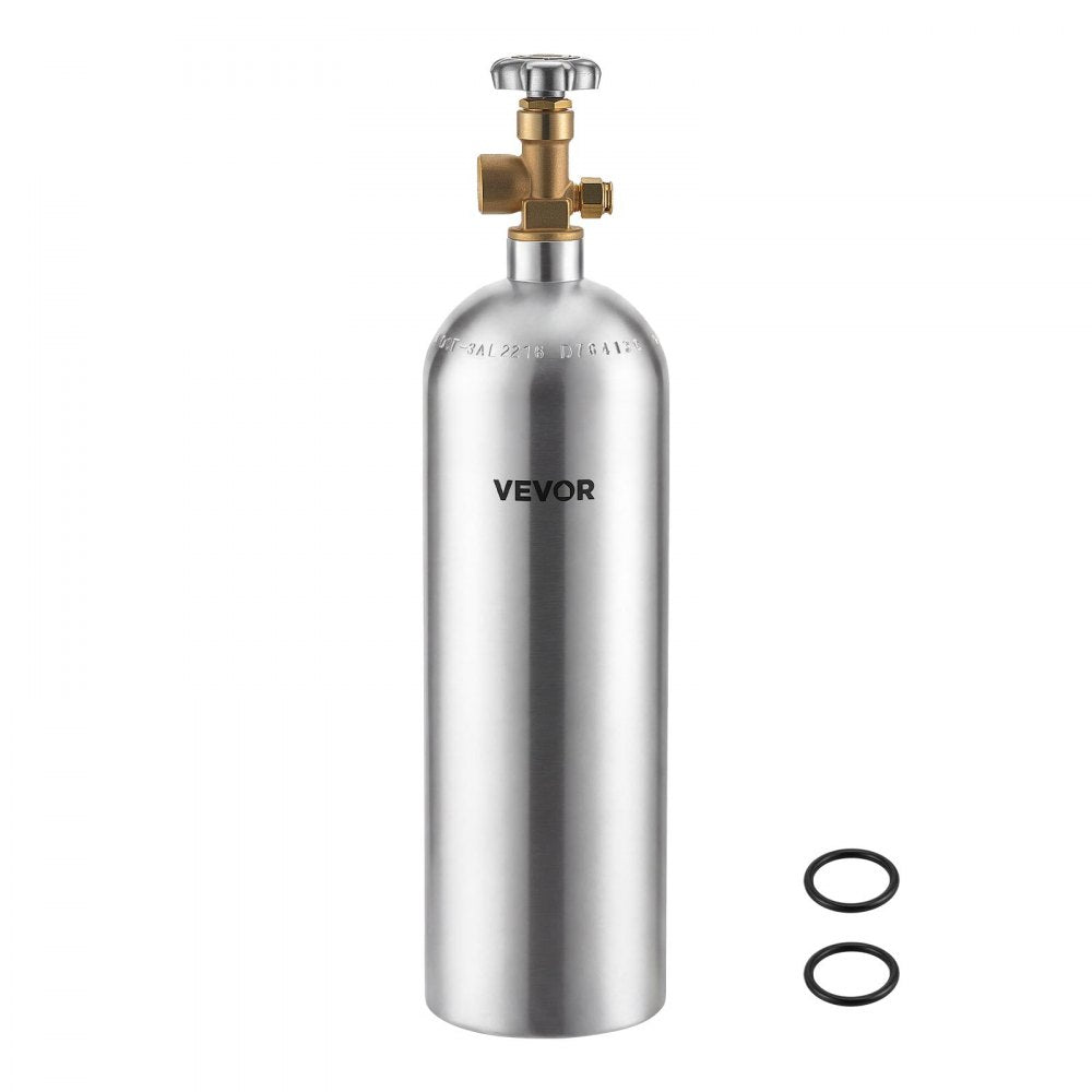 VEVOR 20 Cu. Ft DOT Nitrogen Cylinder Aluminum Alloy Air Tank (Ships Empty), High-Strength Aluminum Alloy 6061-T6