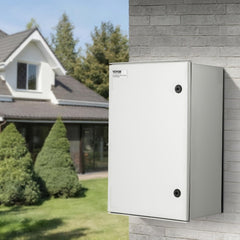 VEVOR NEMA Steel Enclosure, 24 x 16 x 9'' NEMA 4X Fiberglass Electrical Box, IP66 Waterproof & Dustproof
