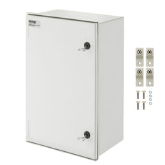 VEVOR NEMA Steel Enclosure, 24 x 16 x 9'' NEMA 4X Fiberglass Electrical Box, IP66 Waterproof & Dustproof