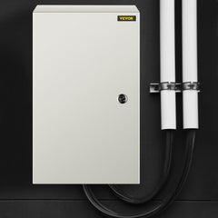 VEVOR NEMA Steel Enclosure, 20 x 12 x 10'' NEMA 4X Steel Electrical Box, IP66 Waterproof & Dustproof, Outdoor/Indoor