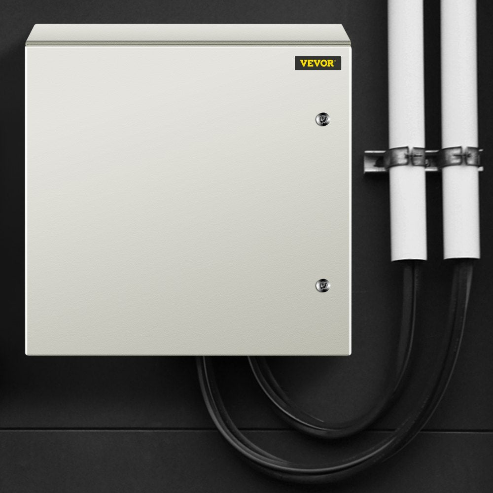VEVOR NEMA Metal Case, 24x24x12'' NEMA 4X Metal Electric Enclosure, IP66 Water & Dust Resistant, Suitable for Both