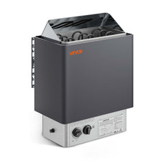 VEVOR Sauna Heater, 4.5KW 220V Electric Sauna Stove, Steam Bath Sauna Heater with Built-In Controls, 3h Timer and