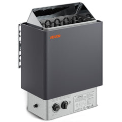VEVOR 9KW Sauna Heater, Steam Bath Sauna Heater with Built-In Controls, Electric Sauna Stove, 3h Timer and Adjustable