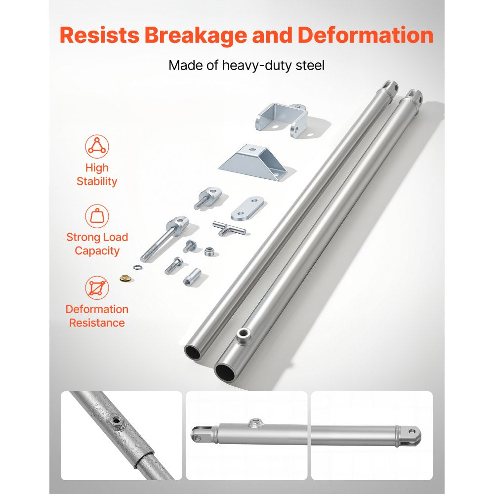 VEVOR JT's Strong Arm Jack Stabilizer Kit 191023, Fits for 5th Wheel RV and Travel Trailer Kit, Fifth-Wheel Jack