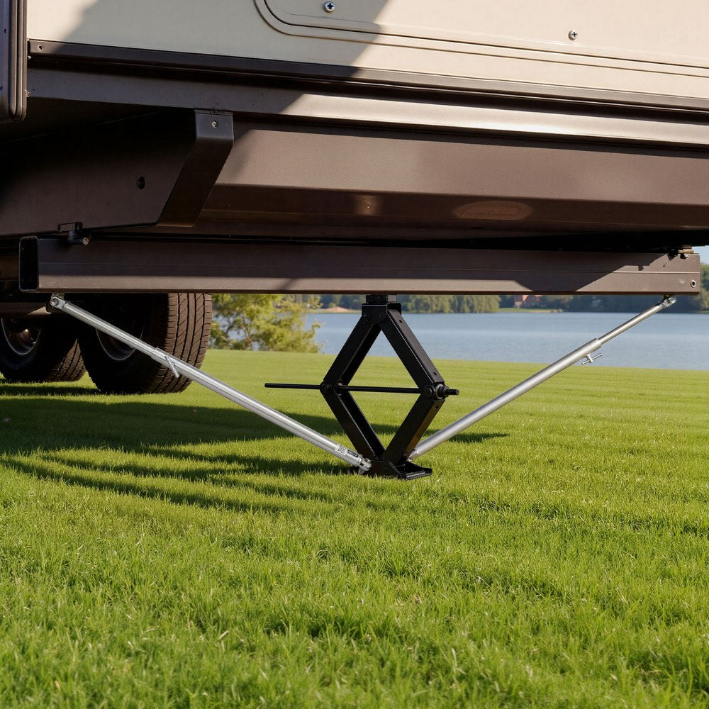VEVOR JT's Strong Arm Jack Stabilizer Kit 191023, Fits for 5th Wheel RV and Travel Trailer Kit, Fifth-Wheel Jack
